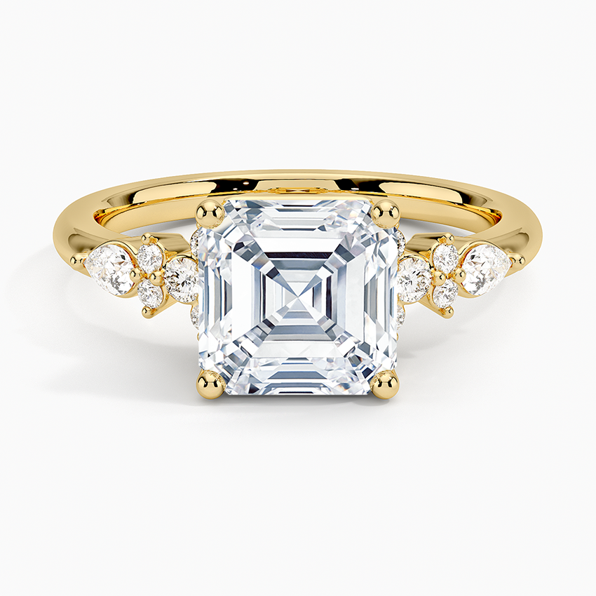 ecomposer-view with diamond shape-asscher, ecomposer-size-2-ct, ecomposer-size-2.5-ct, ecomposer-size-3-ct, ecomposer-metal type-yellow-gold-18k