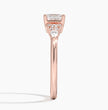 ecomposer-view with diamond shape-asscher, ecomposer-size-1-ct, ecomposer-metal type-rose-gold-18k