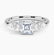 ecomposer-view with diamond shape-asscher, ecomposer-size-1-ct, ecomposer-metal type-white-gold-18k