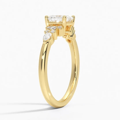 ecomposer-view with diamond shape-asscher, ecomposer-size-1-ct, ecomposer-metal type-yellow-gold-18k