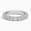 Eternity French Pave Lab Grown Diamond Band Ring - Round