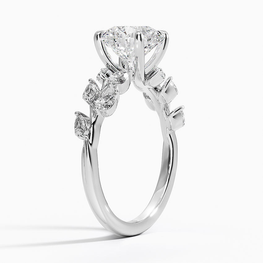 ecomposer-view with diamond shape-round, ecomposer-size-1-ct, ecomposer-size-1.5-ct, ecomposer-size-2-ct, ecomposer-size-2.5-ct, ecomposer-size-3-ct, ecomposer-metal type-white-gold-18k
