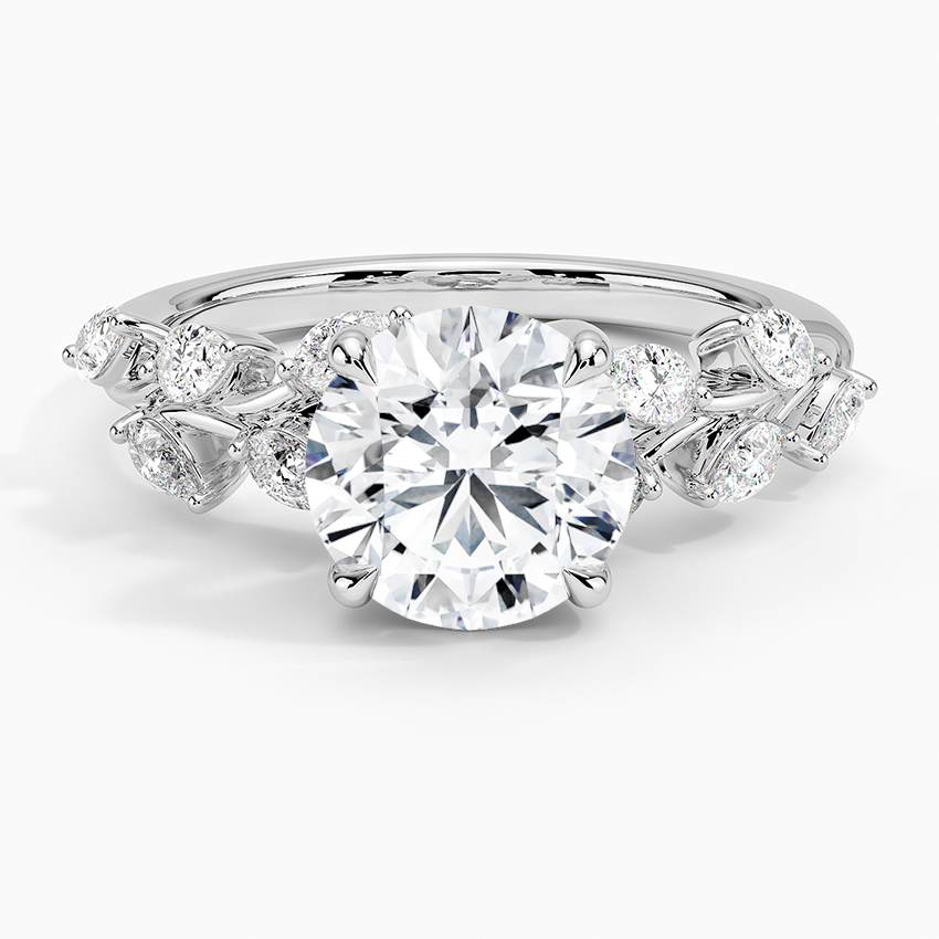 ecomposer-view with diamond shape-round, ecomposer-size-1-ct, ecomposer-size-1.5-ct, ecomposer-size-2-ct, ecomposer-size-2.5-ct, ecomposer-size-3-ct, ecomposer-metal type-white-gold-18k