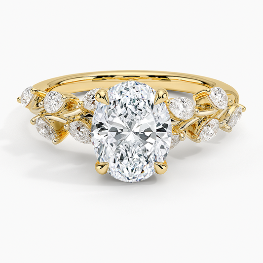 ecomposer-view with diamond shape-oval, ecomposer-size-1-ct, ecomposer-size-1.5-ct, ecomposer-size-2-ct, ecomposer-size-2.5-ct, ecomposer-size-3-ct, ecomposer-metal type-yellow-gold-18k