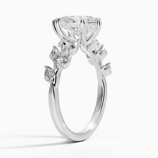 ecomposer-view with diamond shape-pear, ecomposer-size-1-ct, ecomposer-size-1.5-ct, ecomposer-size-2-ct, ecomposer-size-2.5-ct, ecomposer-size-3-ct, ecomposer-metal type-white-gold-18k