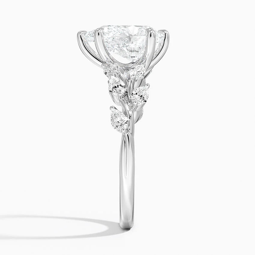 ecomposer-view with diamond shape-pear, ecomposer-size-1-ct, ecomposer-size-1.5-ct, ecomposer-size-2-ct, ecomposer-size-2.5-ct, ecomposer-size-3-ct, ecomposer-metal type-white-gold-18k