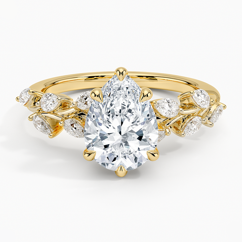 ecomposer-view with diamond shape-pear, ecomposer-size-1-ct, ecomposer-size-1.5-ct, ecomposer-size-2-ct, ecomposer-size-2.5-ct, ecomposer-size-3-ct, ecomposer-metal type-yellow-gold-18k
