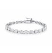45 Carat Monique High Jewelry Bridal Lab-Grown Diamond Set 18K White Gold