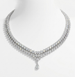 Jacqueline High Jewellery Lab Diamond (65 ct. total ) Necklace (16 in.) 18K White Gold