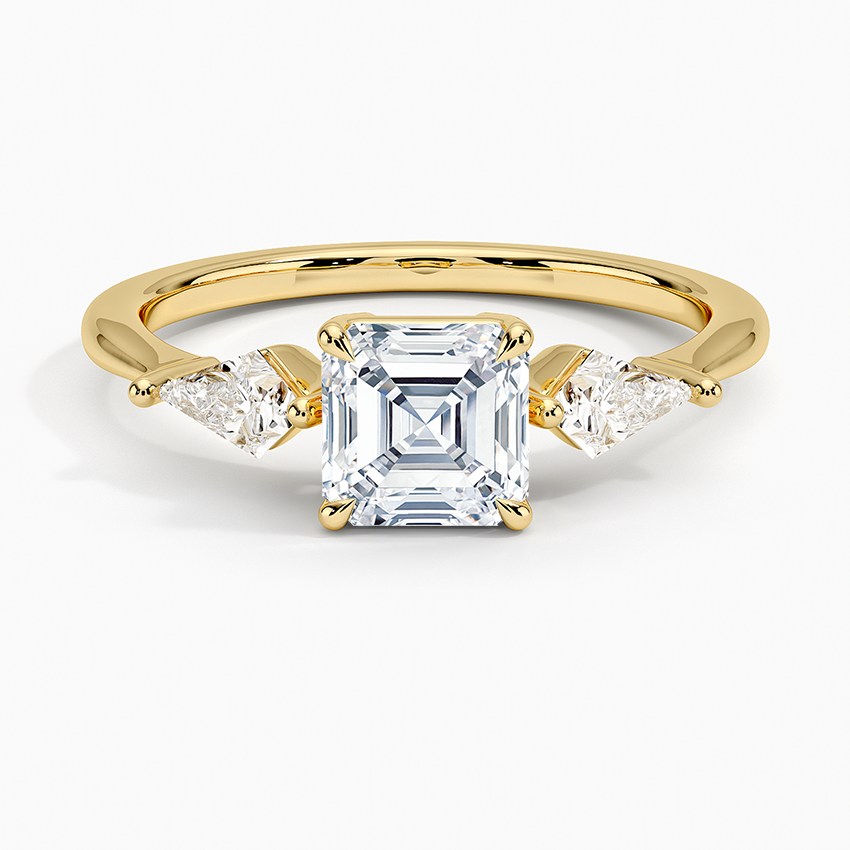 ecomposer-view with diamond shape-asscher,ecomposer-size-1-ct,ecomposer-metal type-yellow-gold-18k