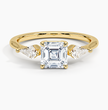 ecomposer-view with diamond shape-asscher,ecomposer-size-1-ct,ecomposer-metal type-yellow-gold-18k