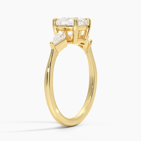 ecomposer-view with diamond shape-cushion,ecomposer-size-1.5-ct,ecomposer-metal type-yellow-gold-18k