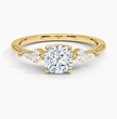 ecomposer-view with diamond shape-cushion,ecomposer-size-1-ct,ecomposer-metal type-yellow-gold-18k