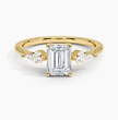 ecomposer-view with diamond shape-emerald,ecomposer-size-1-ct,ecomposer-metal type-yellow-gold-18k