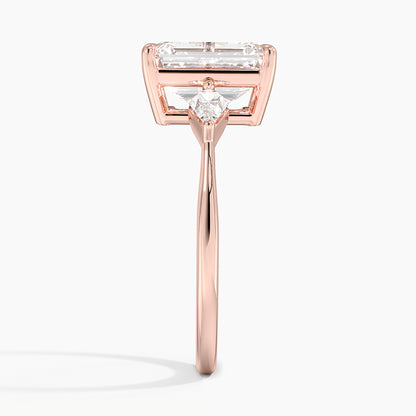 ecomposer-view with diamond shape-emerald,ecomposer-size-1.5-ct,ecomposer-metal type-rose-gold-18k