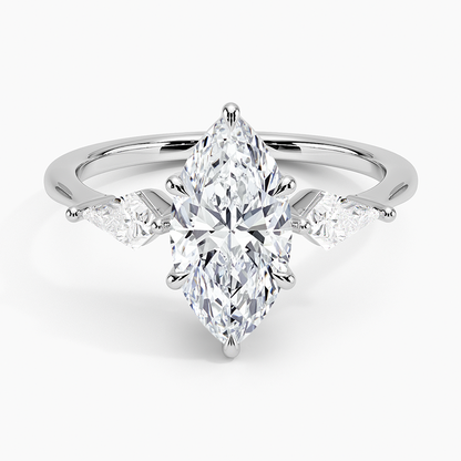 ecomposer-view with diamond shape-marquise,ecomposer-size-1.5-ct,ecomposer-metal type-white-gold-18k