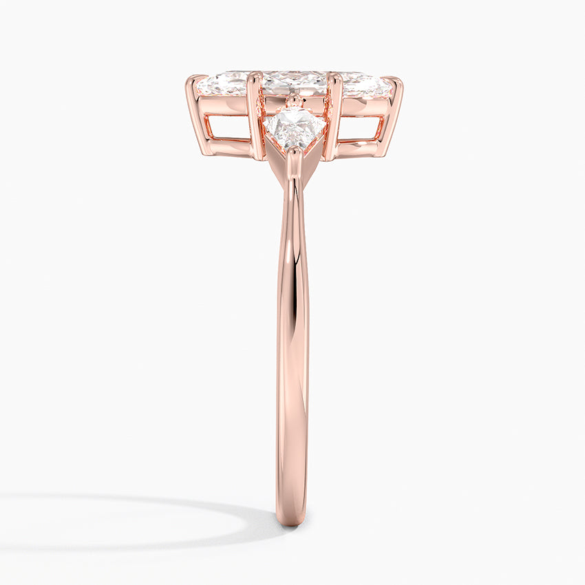 ecomposer-view with diamond shape-marquise,ecomposer-size-1-ct,ecomposer-metal type-rose-gold-18k