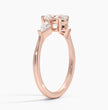 ecomposer-view with diamond shape-oval,ecomposer-size-1-ct,ecomposer-metal type-rose-gold-18k