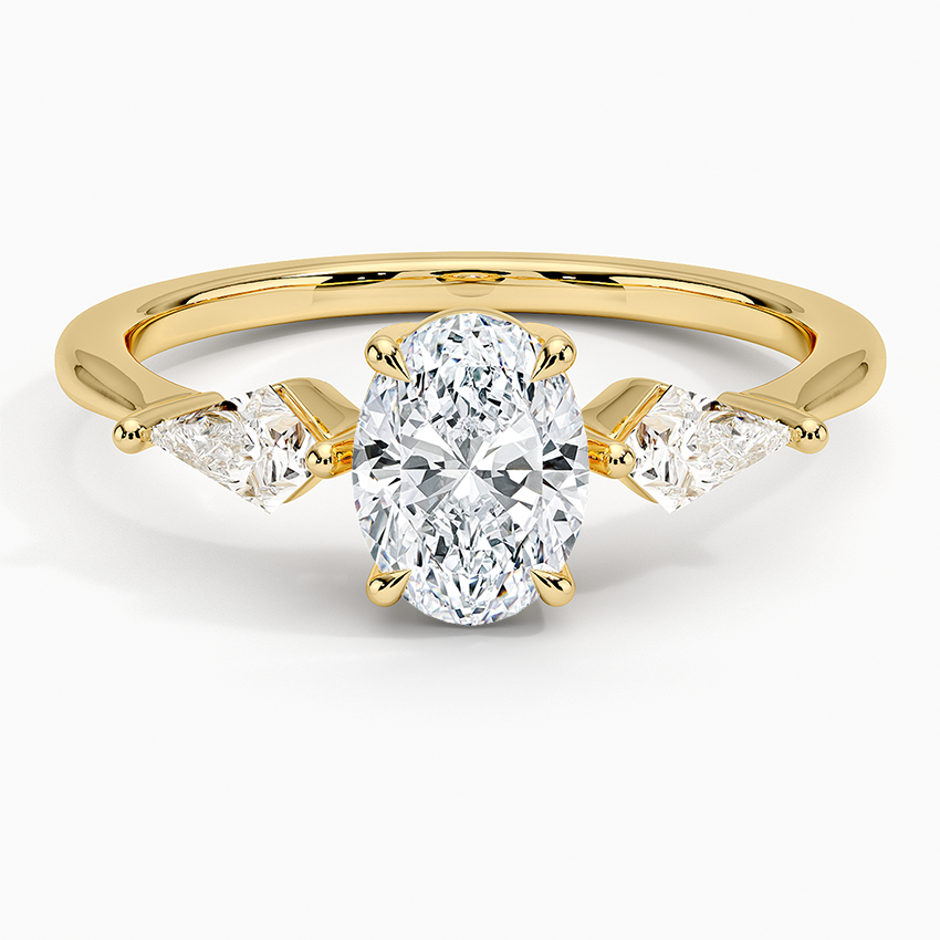 ecomposer-view with diamond shape-oval,ecomposer-size-1-ct,ecomposer-metal type-yellow-gold-18k