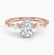 ecomposer-view with diamond shape-pear,ecomposer-size-1-ct,ecomposer-metal type-rose-gold-18k