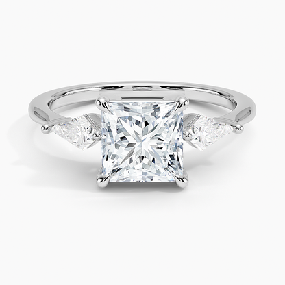 ecomposer-view with diamond shape-princess,ecomposer-size-1.5-ct,ecomposer-metal type-white-gold-18k