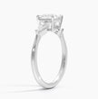 ecomposer-view with diamond shape-princess,ecomposer-size-1-ct,ecomposer-metal type-white-gold-18k