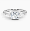 ecomposer-view with diamond shape-princess,ecomposer-size-1-ct,ecomposer-metal type-white-gold-18k