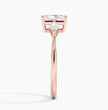 ecomposer-view with diamond shape-radiant,ecomposer-size-1-ct,ecomposer-metal type-rose-gold-18k