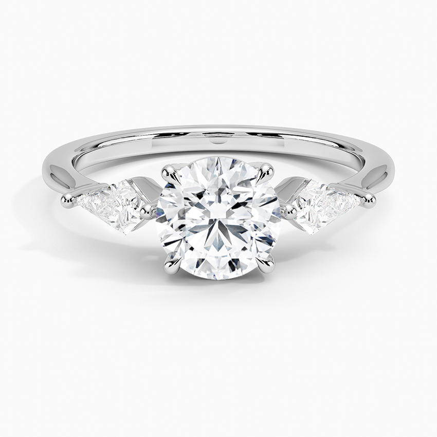 ecomposer-view with diamond shape-round,ecomposer-size-1-ct,ecomposer-metal type-white-gold-18k