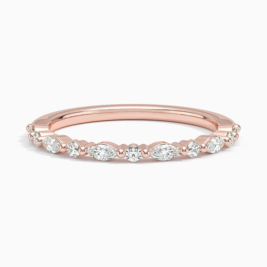 ecomposer-metal type-rose-gold-18k,ecomposer-size-1/4-ct-tw