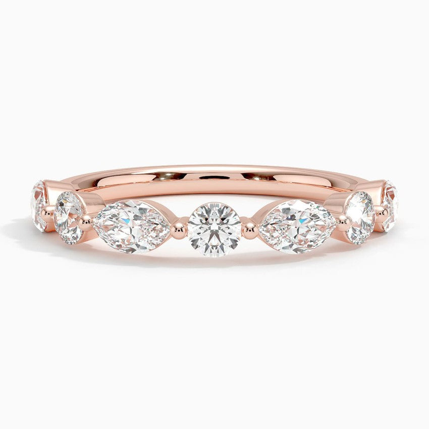 ecomposer-metal type-rose-gold-18k,ecomposer-size-1-ct-tw