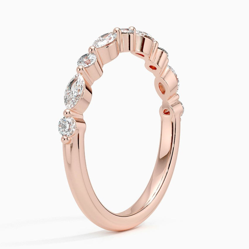 ecomposer-metal type-rose-gold-18k,ecomposer-size-3/8-ct-tw