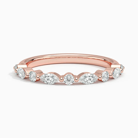 ecomposer-metal type-rose-gold-18k,ecomposer-size-3/8-ct-tw