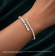 Odarka Bypass Bangle Lab Diamond ( 5 ct. tw) Bracelet 18K Gold