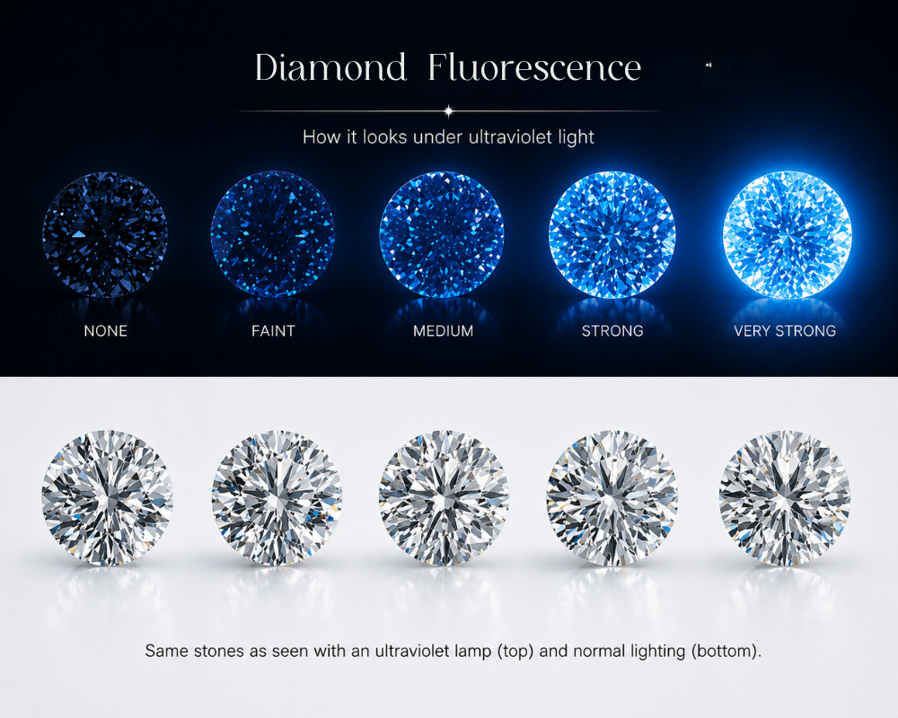 Diamond Fluorescence — Does it Matter?