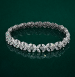 Bloomline Marquise and Round Lab Diamond Bracelet (10 ct. tw.) 18K White Gold