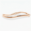 Arcelle Round Lab Diamond ( 2 ct. tw) Bangle Bracelet 18K Gold