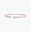 Pave Cuff Bracelet ( 1 ct. tw) 18K Gold