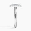 ecomposer-metal type-white-gold-18K,ecomposer-ring setting-halo