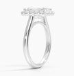 ecomposer-metal type-white-gold-18K,ecomposer-ring setting-halo