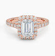 ecomposer-view with diamond shape-emerald,ecomposer-size-1.5-ct,ecomposer-metal type-rose-gold-18k