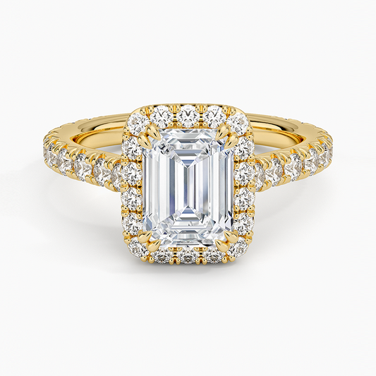 ecomposer-view with diamond shape-emerald,ecomposer-size-1.5-ct,ecomposer-metal type-yellow-gold-18k