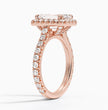 ecomposer-view with diamond shape-emerald,ecomposer-size-2.5-ct,ecomposer-metal type-rose-gold-18k