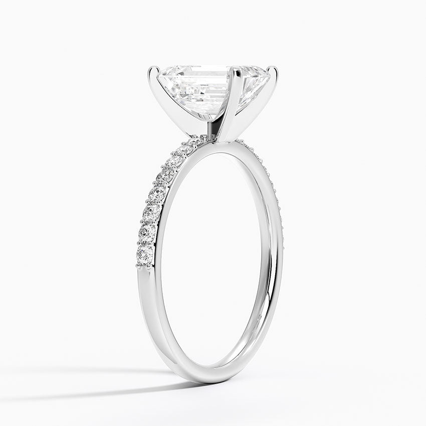 ecomposer-view with diamond shape-emerald,ecomposer-size-1.5-ct,ecomposer-metal type-white-gold-18k