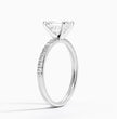 ecomposer-metal type-white-gold-18K,ecomposer-ring setting-pave