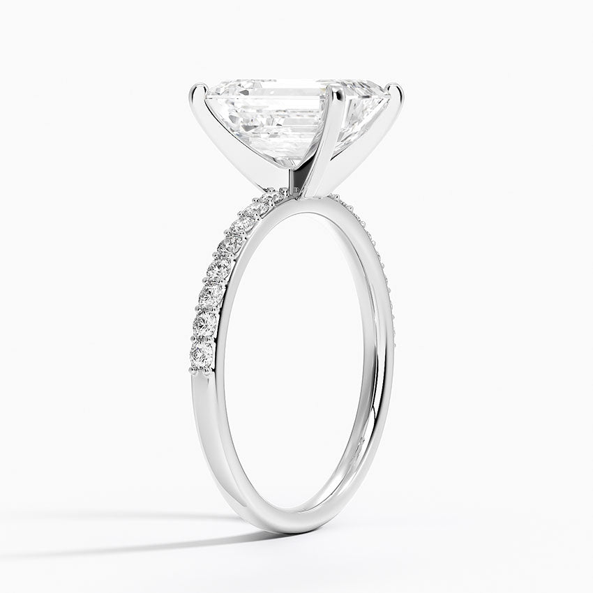 ecomposer-view with diamond shape-emerald,ecomposer-size-2.5-ct,ecomposer-metal type-white-gold-18k