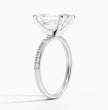 ecomposer-metal type-white-gold-18K,ecomposer-ring setting-pave