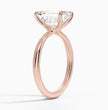 ecomposer-metal type-rose-gold-18K,ecomposer-ring setting-solitaire