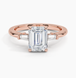 ecomposer-view with diamond shape-emerald,ecomposer-size-1.5-ct,ecomposer-metal type-rose-gold-18k