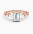 ecomposer-metal type-rose-gold-18K,ecomposer-ring setting-Trilogy 